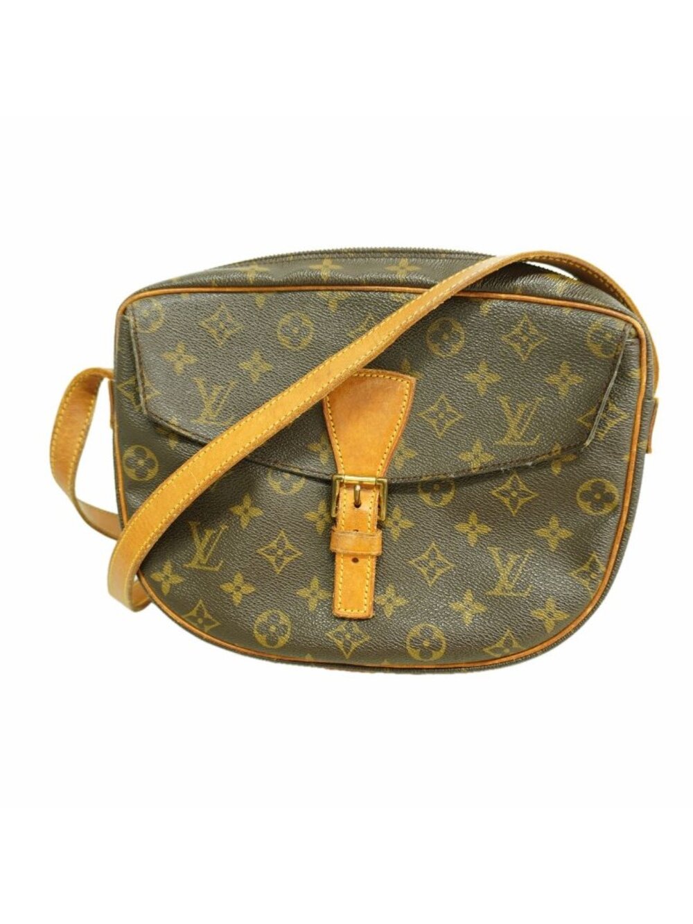 Louis Vuitton Shoulder Bag Monogram Jeune Fille GM Brown